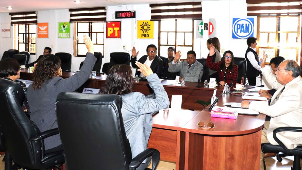 CONSEJO LOCAL DEL INE TLAXCALA CONOCE AVANCES  EN LA ORGANIZACIÓN DEL PELEX 2024
