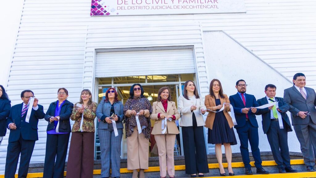 ATESTIGUA GOBERNADORA INAUGURACIÓN DEL JUZGADO PRIMERO Y SEGUNDO CIVIL Y FAMILIAR