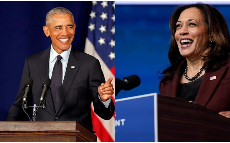 Kamala Harris hará campaña junto a Barack y Michelle Obama en estados clave