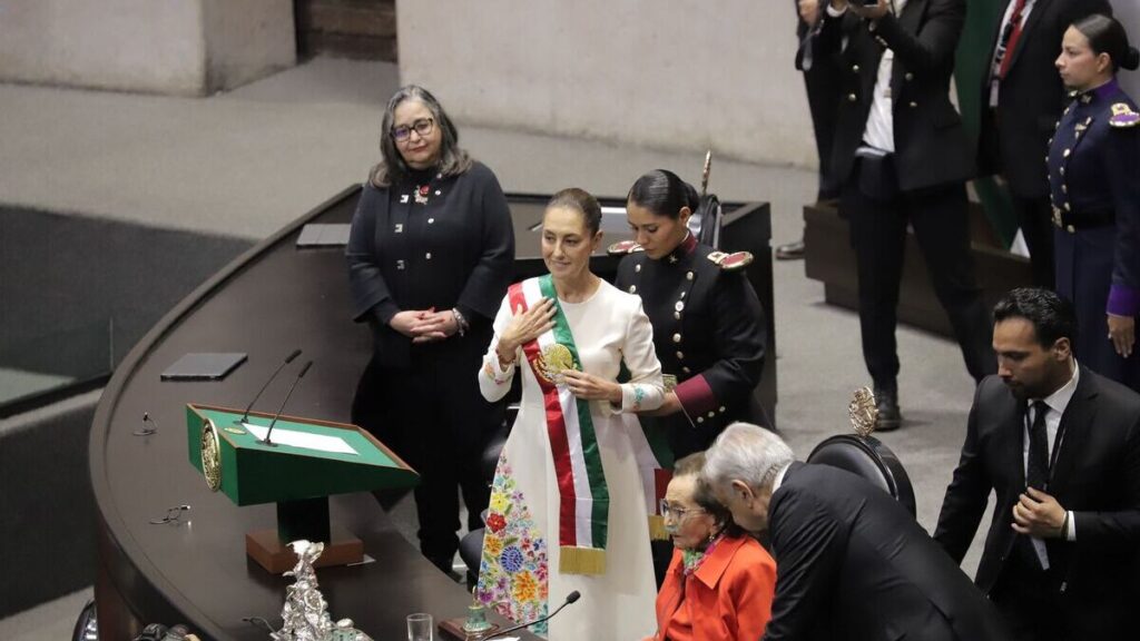 Frente a Norma Piña, Sheinbaum defiende la reforma judicial y rechaza autoritarismo