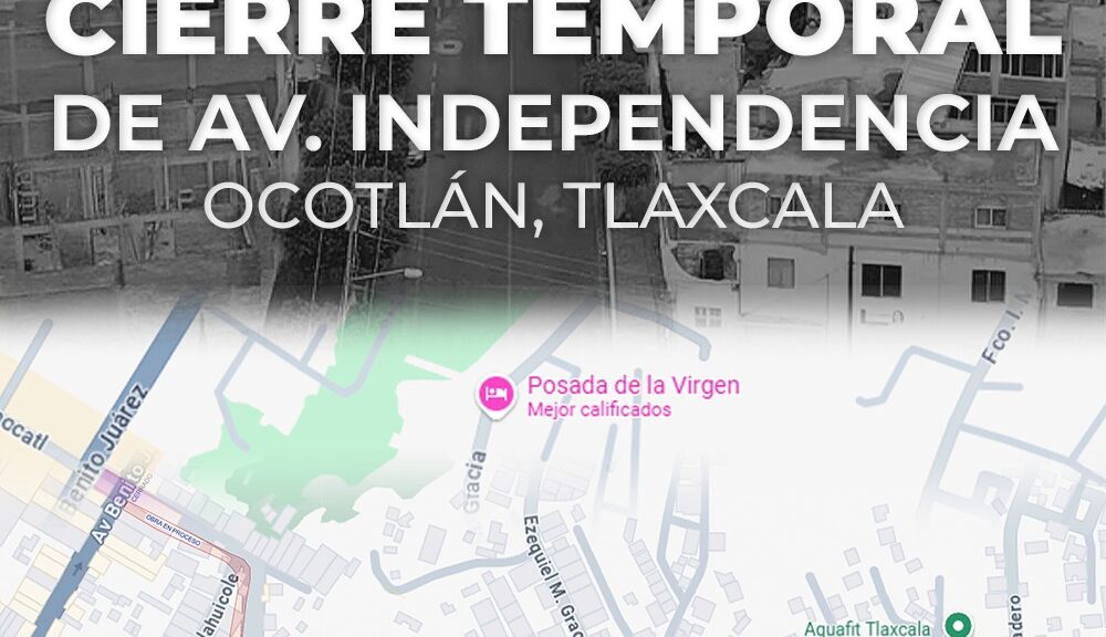 A partir de este lunes iniciará Ayuntamiento de Tlaxcala trabajos de rehabilitación en la calle Independencia de Ocotlán