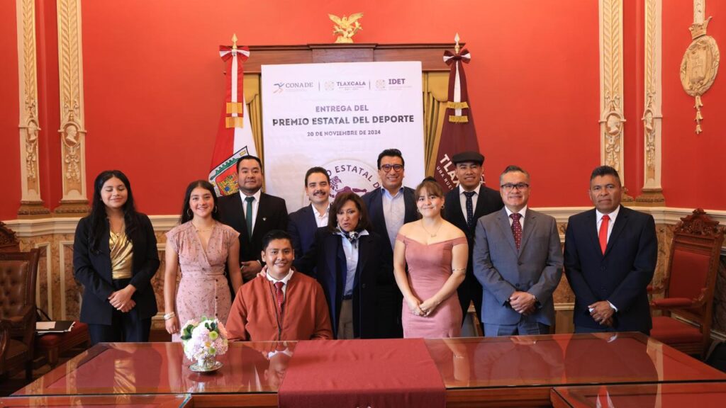 ENTREGA GOBERNADORA LORENA CUÉLLAR PREMIO ESTATAL DEL DEPORTE 2024