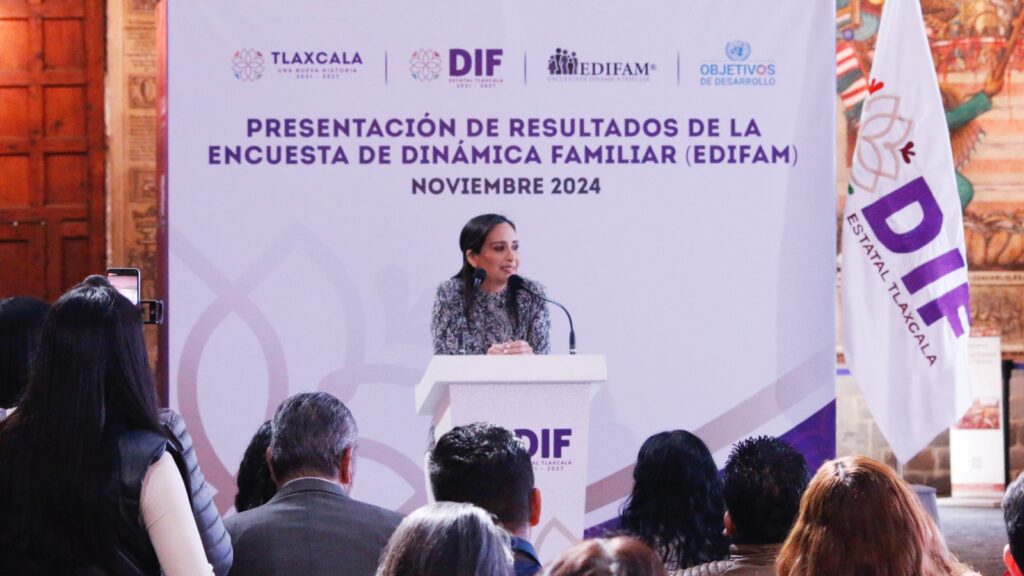 SEDIF PRESENTA RESULTADOS DE LA ENCUESTA DE DINÁMICA FAMILIAR EN TLAXCALA