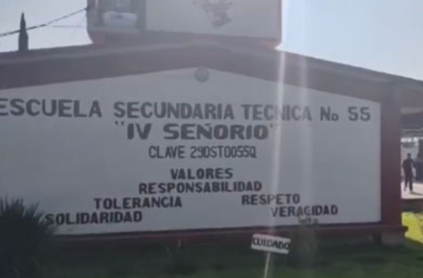 Robo en la secundaria técnica 55 de Acuitlapilco deja a estudiantes sin clases