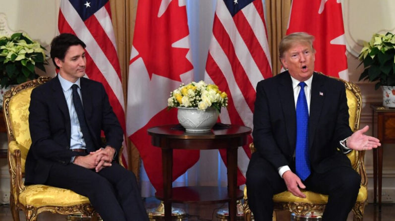 Tras anuncio de aranceles, Trump y Trudeau mantienen conversación telefónica