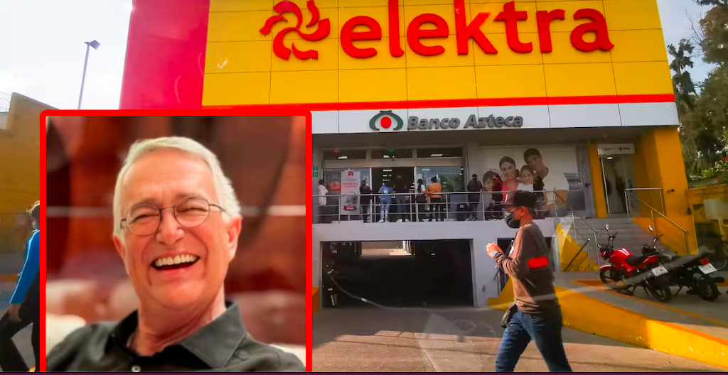 Elektra cae 71% y a Salinas Pliego se le van 5.5 mil millones de dólares en un tris