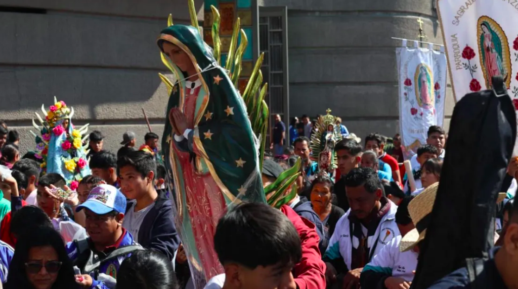 Llegan millones de peregrinos a la Basílica de Guadalupe