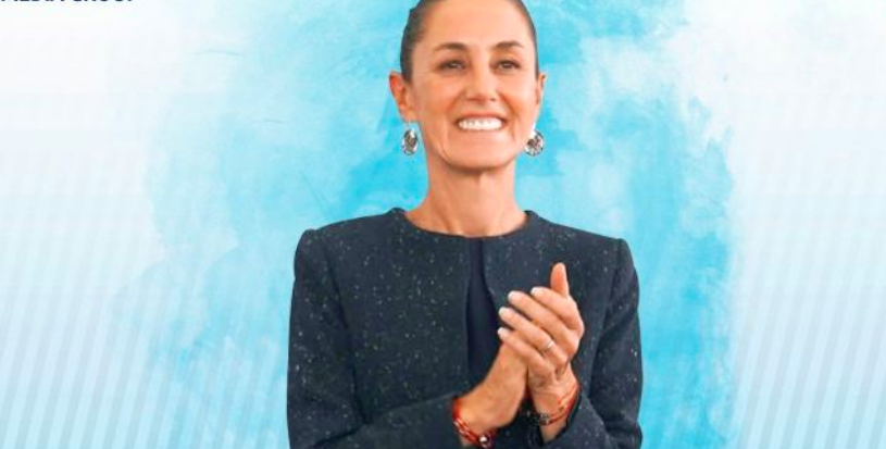 Mexicanos reconocen a Sheinbaum como una mujer poderosa
