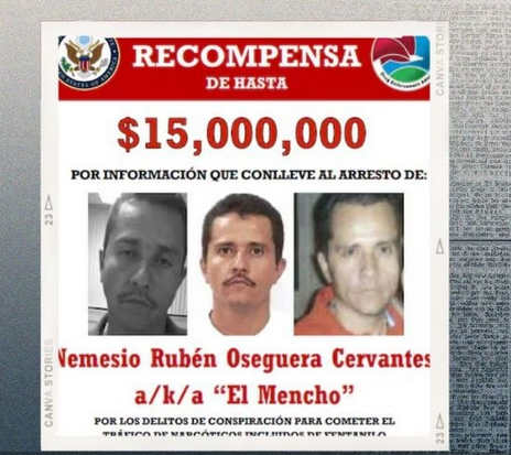 EU arrecia lucha contra CJNG: aumenta recompensa por el ‘Mencho’ y hay nuevas sanciones a sus capos