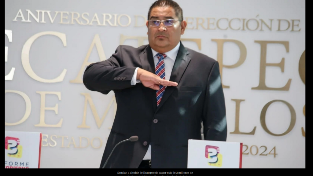 Señalan a alcalde de Ecatepec de gastar más de 2 millones de pesos en fiesta de XV años de su hija