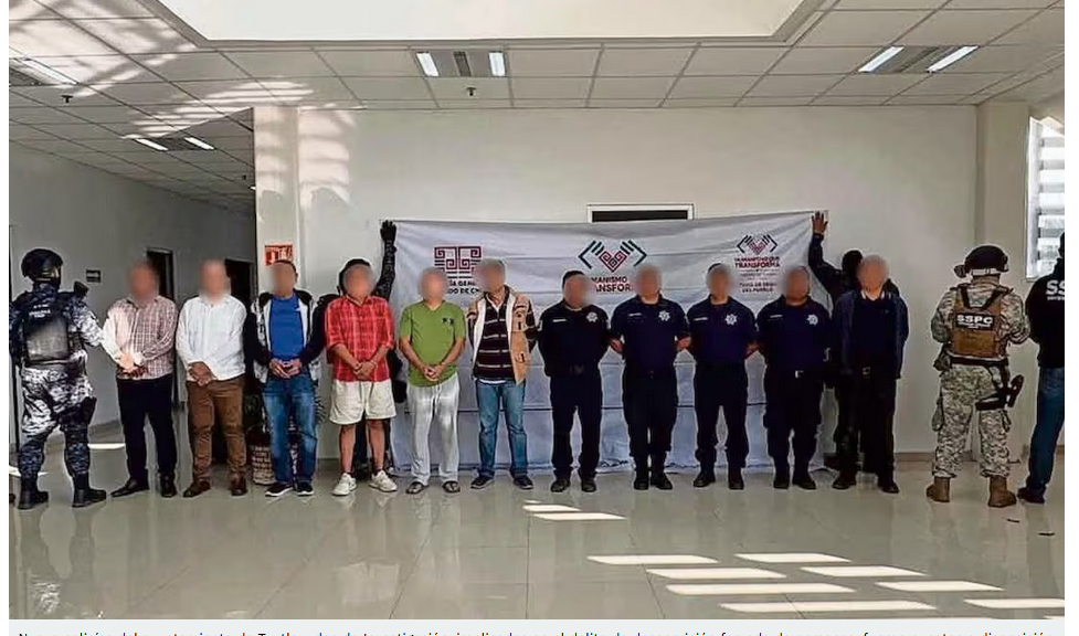 Detienen a más de 50 policías municipales en Chiapas; son acusados de vínculos con el crimen organizado