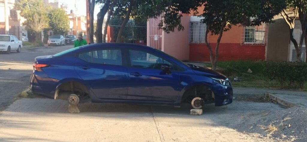 La falta de vigilancia aumenta los robos de autopartes en la capital de Tlaxcala