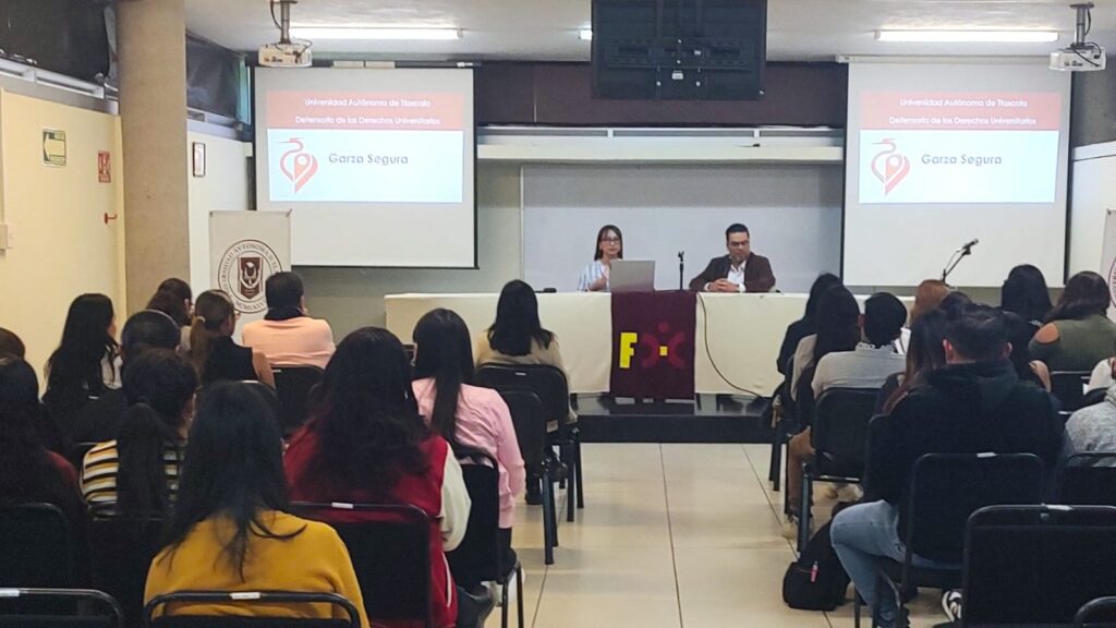 “Garza segura” de la Defensoría Universitaria UATx  es un programa para disminuir violencia de género