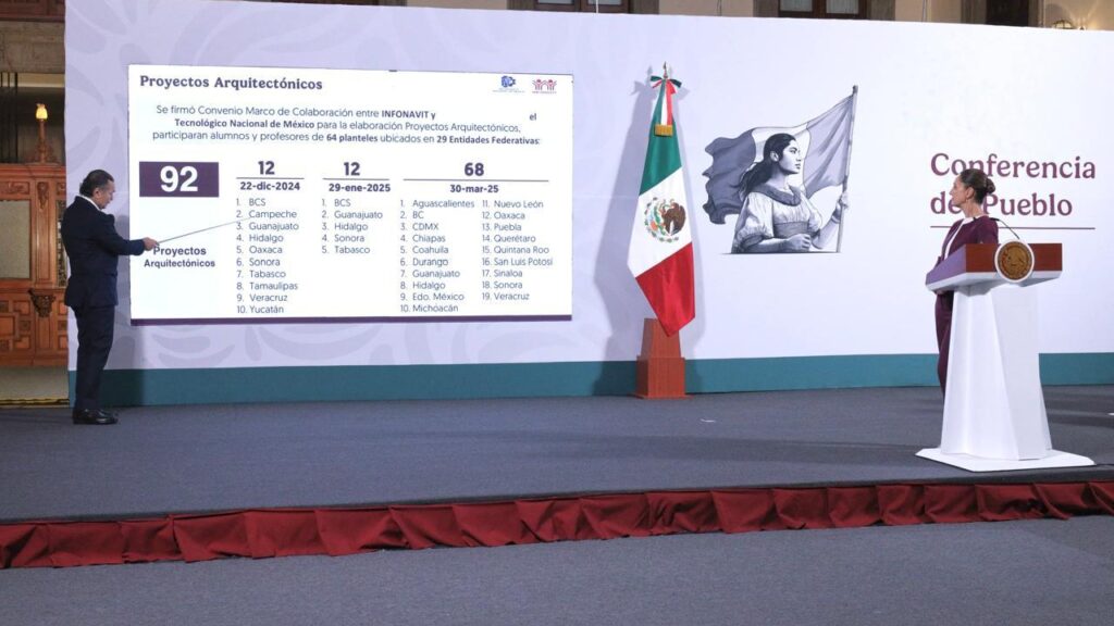 DIRECTOR GENERAL DEL INFONAVIT PRESENTA AVANCES DE LA CONSTRUCCIÓN DE VIVIENDAS Y CONGELAMIENTO DE CRÉDITOS