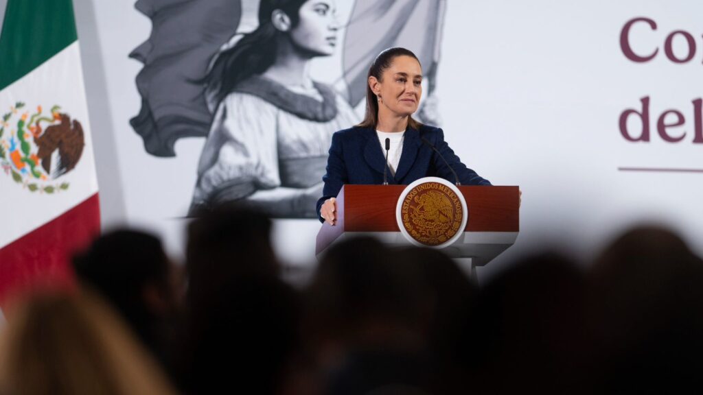 CELEBRA PRESIDENTA SHEINBAUM UNIÓN DE TODAS LAS FUERZAS POLÍTICAS DEL PAÍS EN DEFENSA DE MÉXICO ANTE REVISIÓN DEL T-MEC
