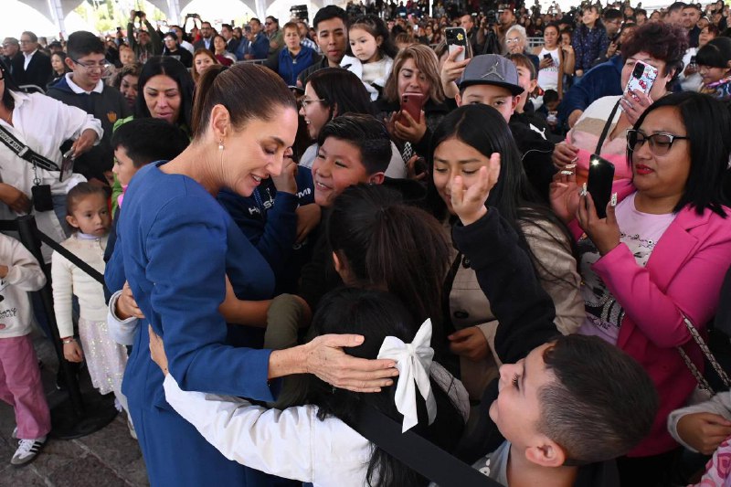SÍ AL DESARME, SÍ A LA PAZ ENSEÑA AL MUNDO QUE EN MÉXICO CONSTRUIMOS JUSTICIA Y PAZ: PRESIDENTA CLAUDIA SHEINBAUM