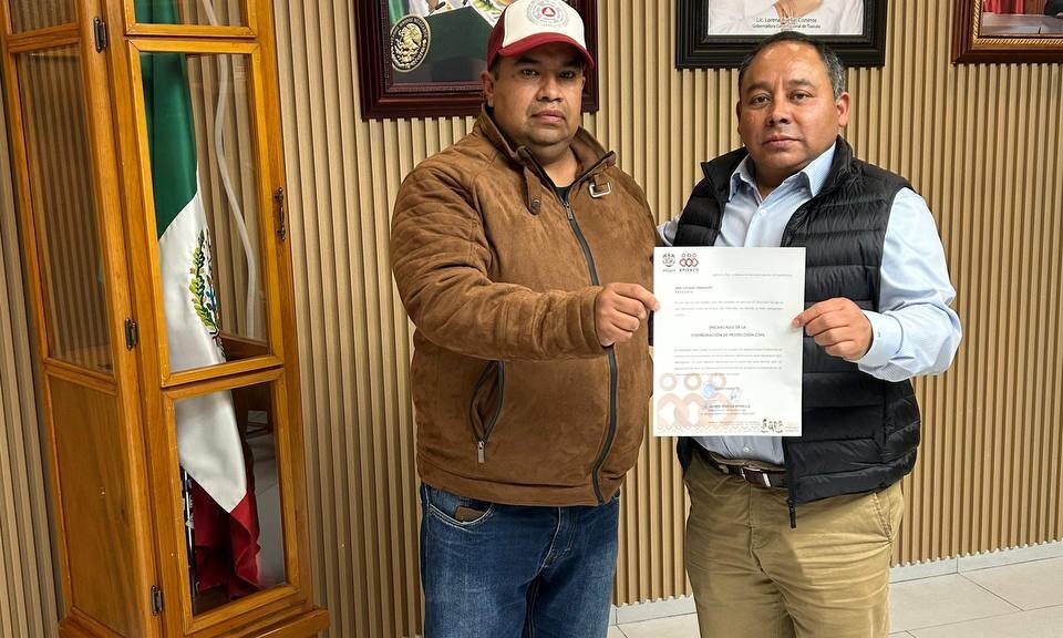 Nombra Javier Rivera Bonilla a Fidel Vázquez como encargado de Protección Civil