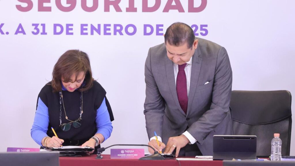 FIRMAN TLAXCALA Y PUEBLA CONVENIO MARCO DE COORDINACIÓN Y COLABORACIÓN