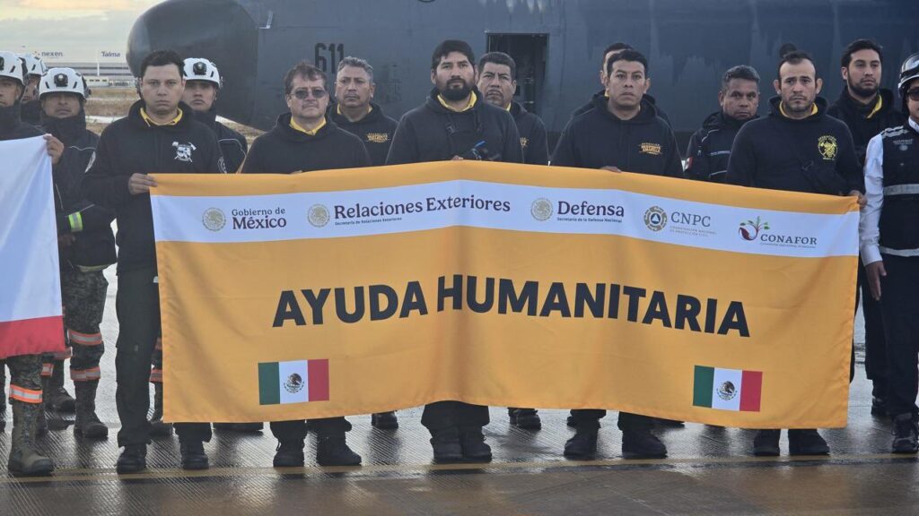 Equipo de ayuda humanitaria de México viaja a Los Ángeles ante devastadores incendios