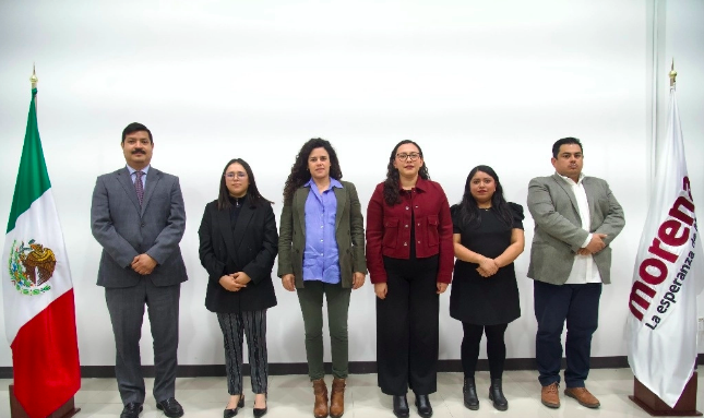 Instalan CNHJ de Morena para el periodo 2025-2027