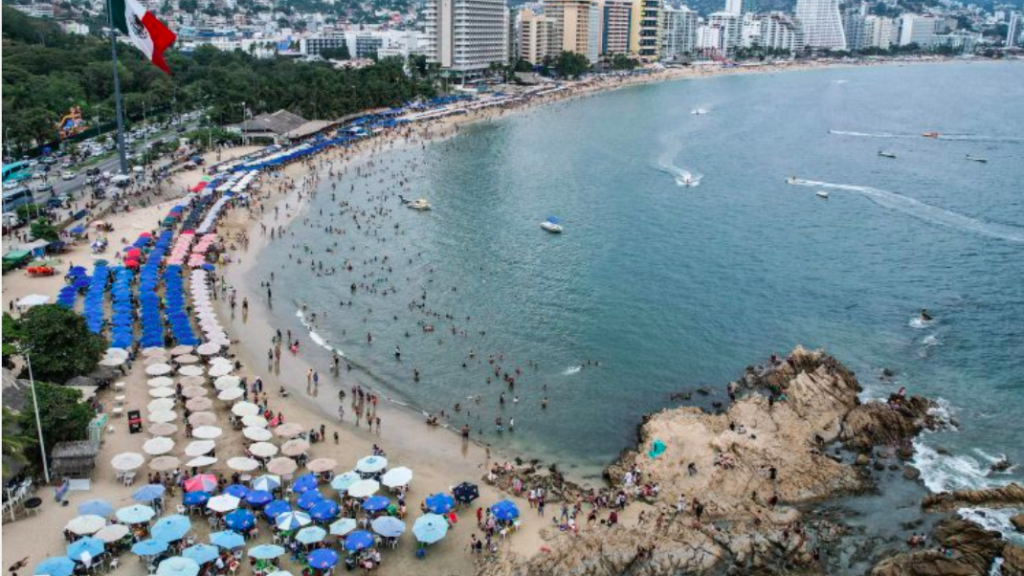 Destaca sectur la recuperación turística de Acapulco con más del 90% de ocupación hotelera