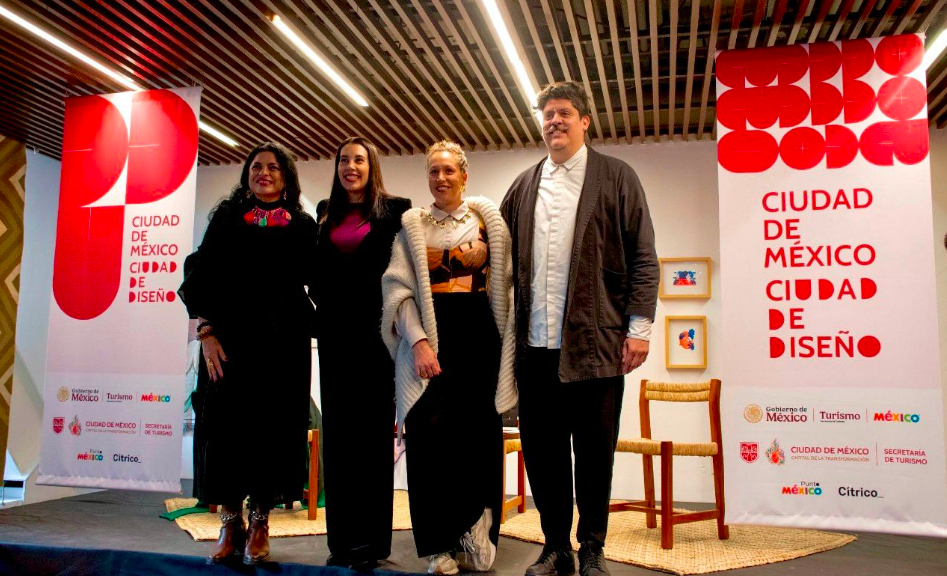 Inauguran Josefina Rodríguez y Alejandra Frausto la tienda efímera “Ciudad de México, Ciudad de Diseño”