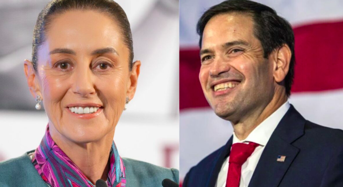 Responde Sheinbaum a las declaraciones de Marco Rubio: “le tomamos la palabra”