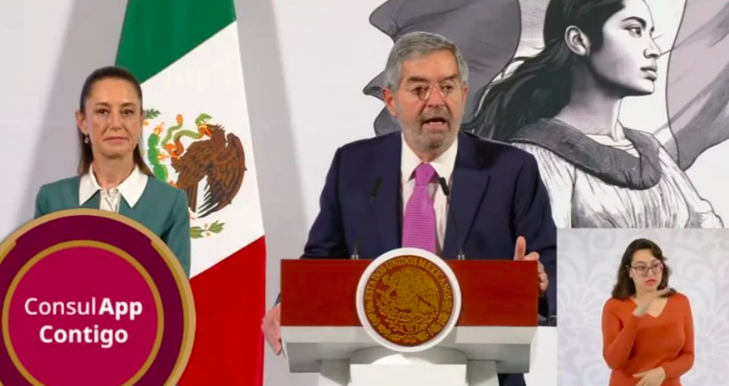 SRE respalda a migrantes mexicanos con aplicación ConsulApp: ‘no están solos’; Juan Ramón de la Fuente