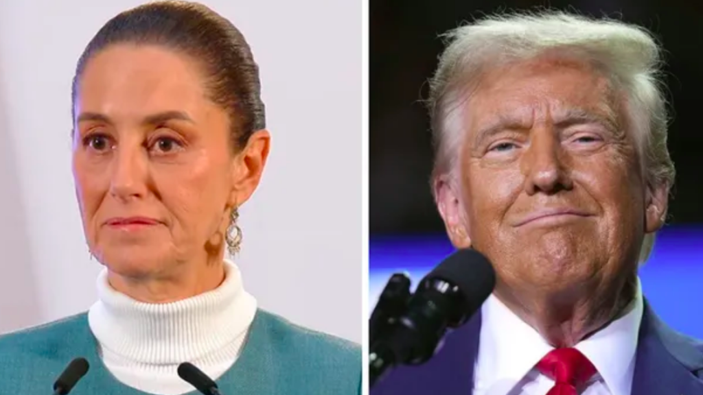 Claudia Sheinbaum le demuestra a Donald Trump con datos la importancia de los latinos en la economía de EEUU