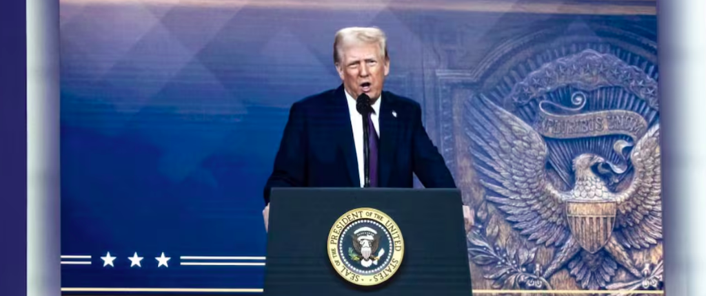 Trump en Davos: “fabriquen en Estados Unidos o paguen aranceles”