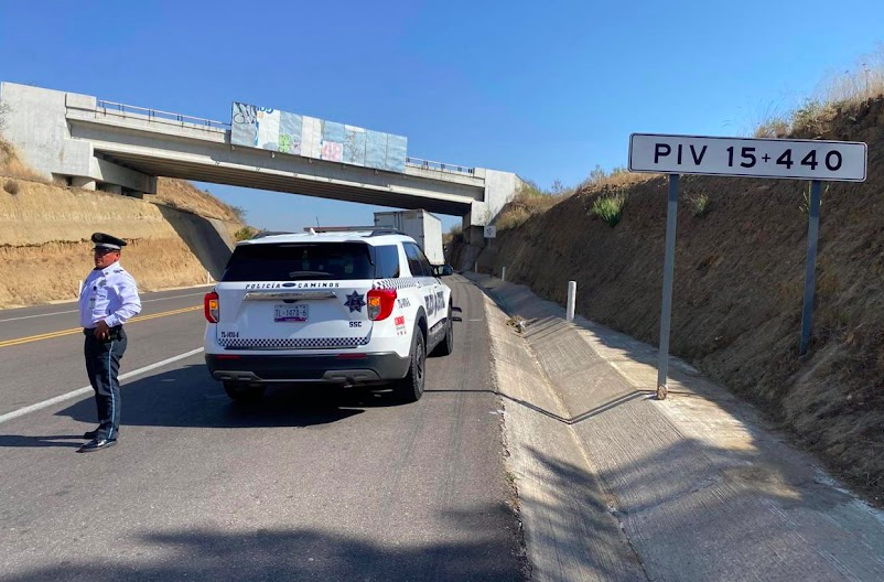 Fortalecen vigilancia en frontera Puebla-Tlaxcala con módulos de seguridad y patrullas
