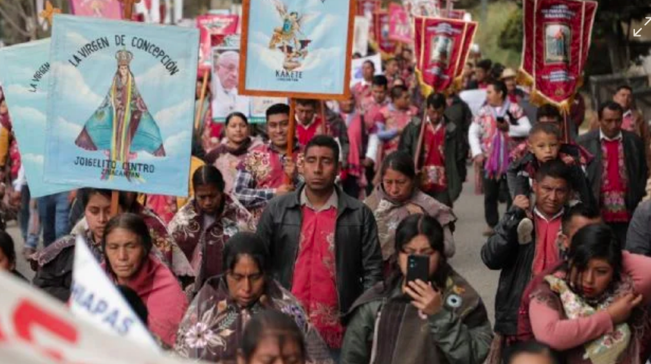 Católicos de Chiapas exigen justicia por el asesinato del sacerdote Marcelo Pérez