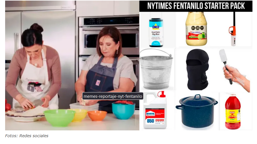 La supuesta cocina para fabricar fentanilo del reportaje del NYT provoca ola de MEMES