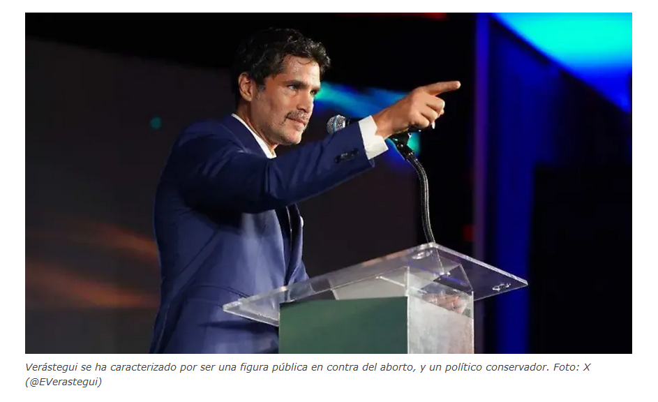 Formaliza Eduardo Verástegui ante el INE intención de crear partido político