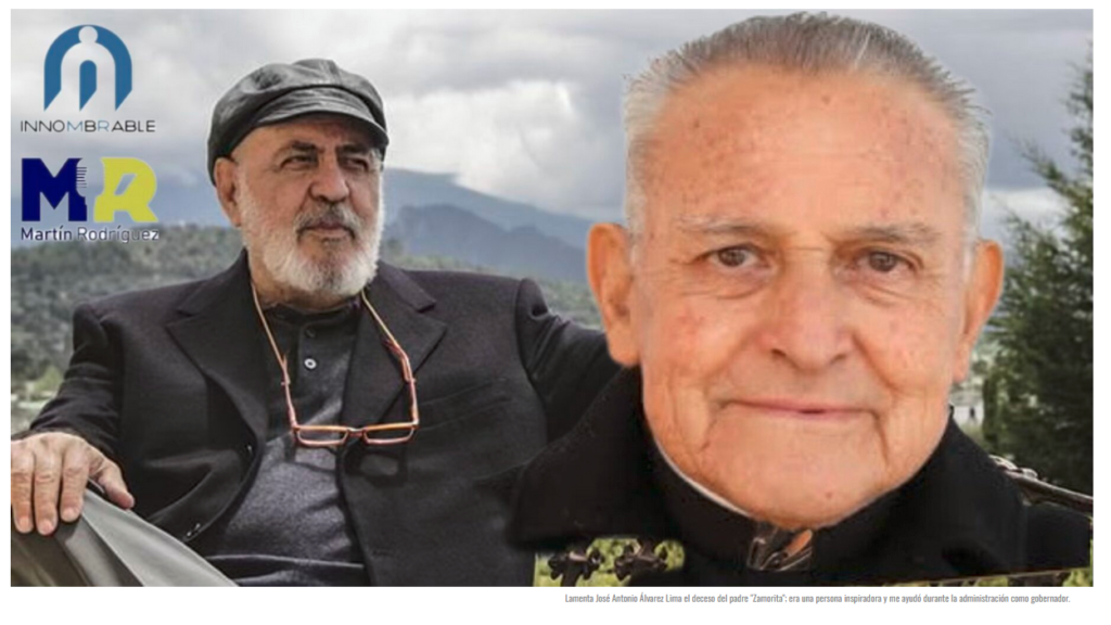 Lamenta Álvarez Lima deceso de “Zamorita”; reconoce su contribución durante su sexenio