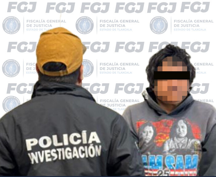 APREHENDE FGJE A HOMBRE POR HOMICIDIO DE FAMILIA EN HUAMANTLA