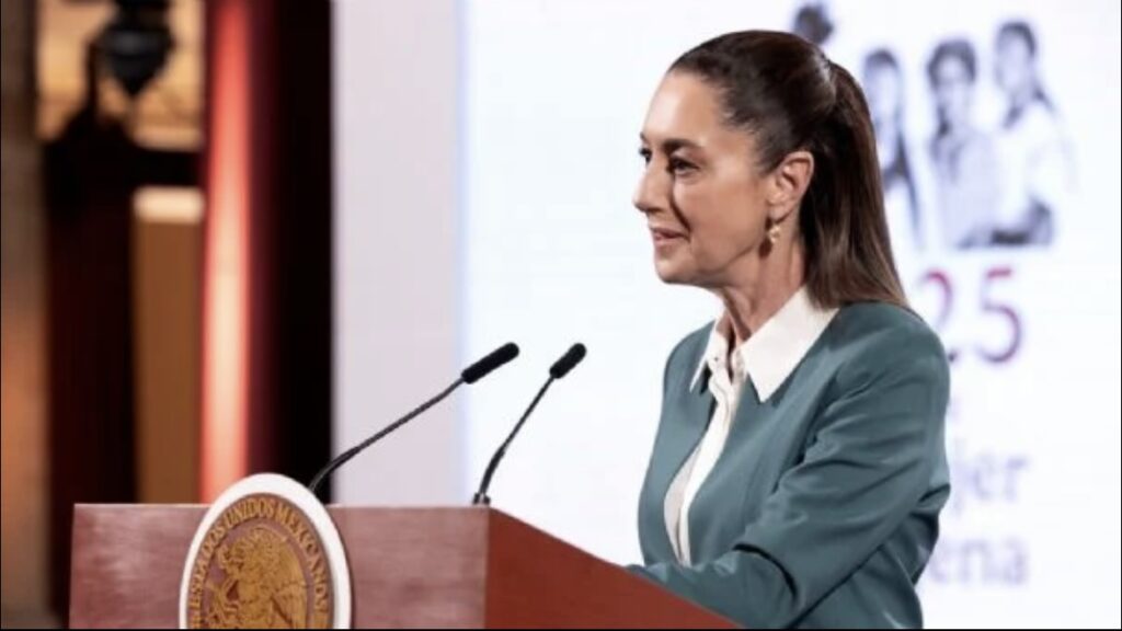 Sheinbaum pide a mexicanos en EU estar “tranquilos” ante la llegada de Trump