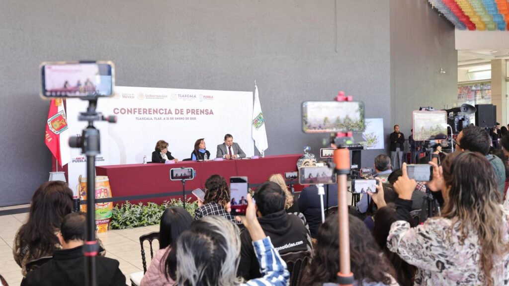 GOBERNADORES DE TLAXCALA Y PUEBLA ACUERDAN COORDINACIÓN PARA ATENDER SEGURIDAD EN ZONA LIMÍTROFE