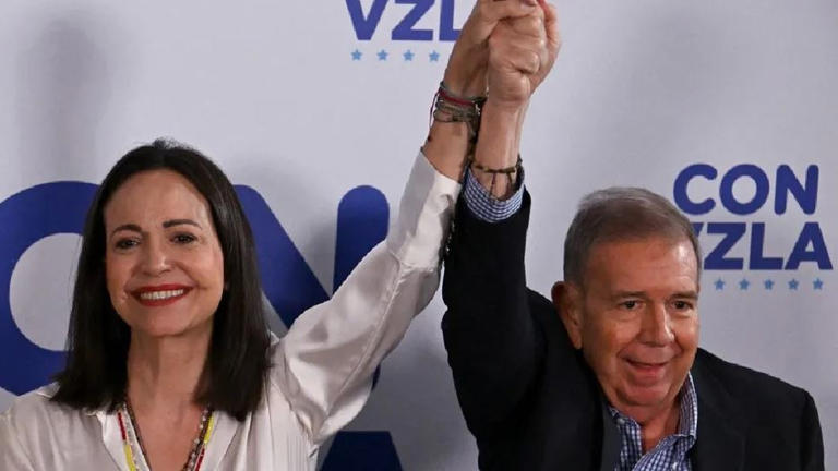 Reportan violenta detención de María Corina Machado en Venezuela