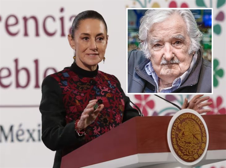 “Un símbolo para toda América Latina”: Sheinbaum sobre Mujica