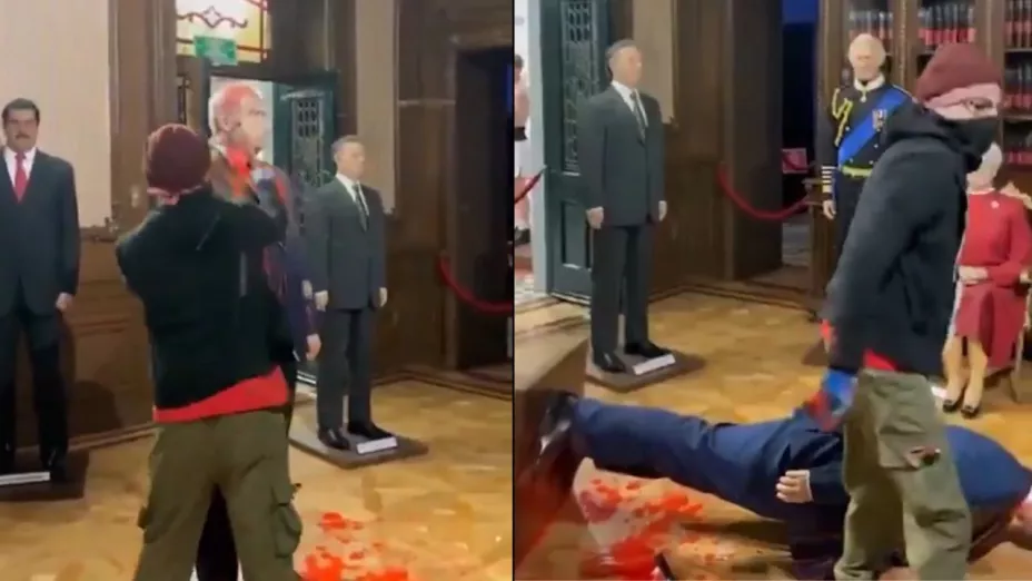 Museo de Cera CdMx condena ataque a figura de Benjamin Netanyahu: “lamentamos lo ocurrido”