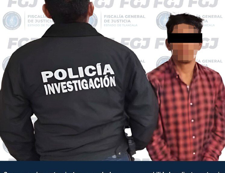 FGJE Y FISCALÍA GENERAL DEL ESTADO DE MÉXICO APREHENDEN A MASCULINO POR FEMINICIDIO OCURRIDO EN HUEYOTLIPAN
