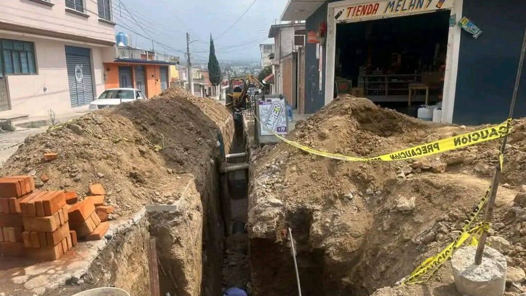 Prioriza Blanca Angulo la rehabilitación del drenaje en Chiautempan