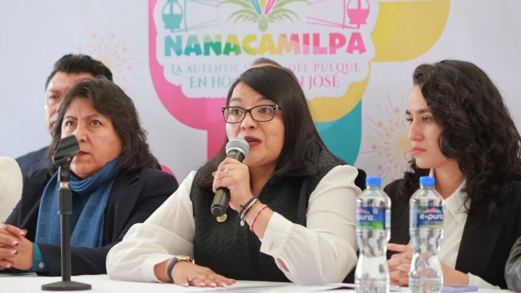 Preside diputada Laura Flores presentación del Comité Turístico de Nanacamilpa