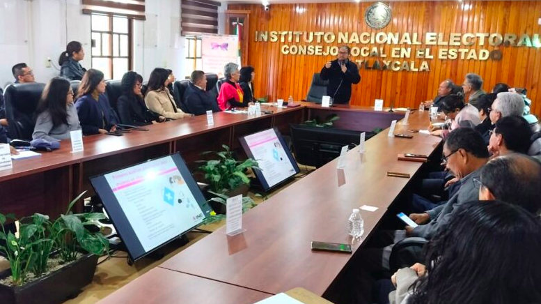 En INE Tlaxcala capacitaron en primeros auxilios sicológicos por violencia política de género