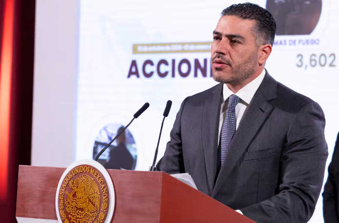 Destaca Harfuch más de 13 mil detenciones y pérdidas de 300 mil mdp al crimen organizado