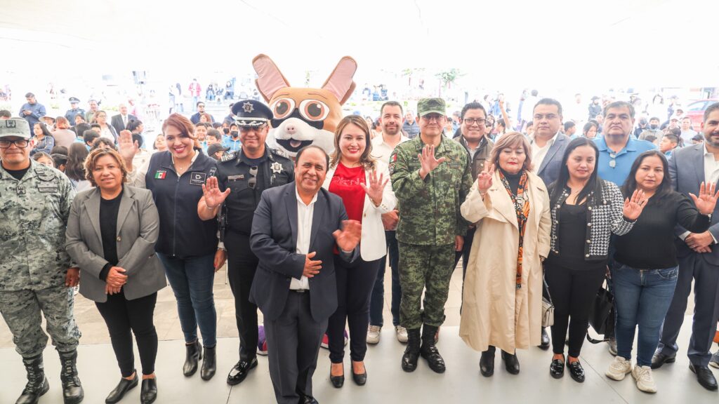 Los tres niveles de Gobierno realizaron la primera Jornada por la Paz 2025 en Chiautempan