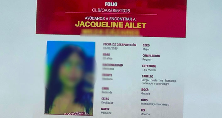 Identifican a Joven Tlaxcalteca entre los cuerpos hallados en Cuacnopalan-Oaxaca