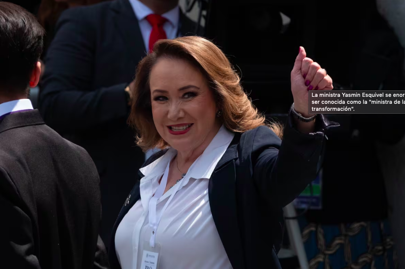 Lidera Yasmín Esquivel contienda por la presidencia de la SCJN, según El Financiero