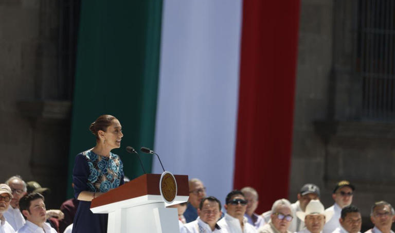 Sheinbaum pide a EU “aplicarse” para evitar que lleguen armas de alto poder a México; llama a atender consumo de fentanilo